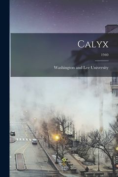 portada Calyx; 1940 (in English)