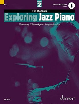 portada Exploring Jazz Piano - Volume 2: Book with Online Audio (en Inglés)