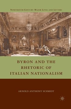 portada Byron and the Rhetoric of Italian Nationalism (en Inglés)