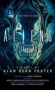 portada Aliens: The Official Movie Novelization (en Inglés)