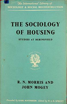 portada Sociology of Housing ils 194 (International Library of Sociology) (en Inglés)