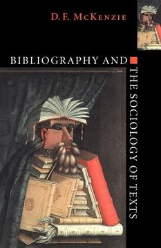 portada Bibliography and the Sociology of Texts (in English)