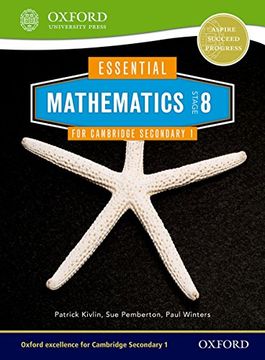 portada Essential Mathematics for Cambridge Secondary 1 Stage 8 Pupil Book (en Inglés)