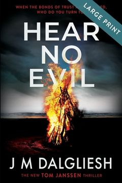 portada Hear No Evil (Large Print) (in English)