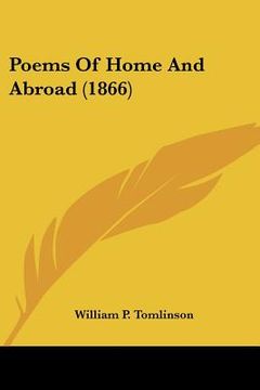 portada poems of home and abroad (1866) (en Inglés)