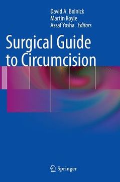 portada surgical guide to circumcision (en Inglés)