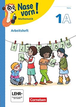 portada Nase Vorn! - Mathematik - Lehrwerk für die Grundschule - 1. Schuljahr: Arbeitsheft - Teil a und b (in German)