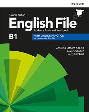 portada English File 4th Edition b1. Student's Book and Workbook With key Pack