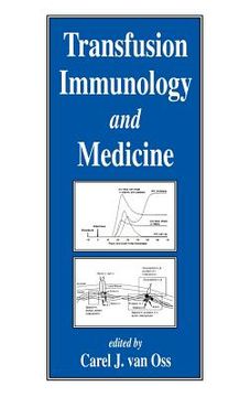 portada transfusion immunology and medicine (en Inglés)