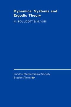 portada Dynamical Systems and Ergodic Theory Hardback (London Mathematical Society Student Texts) (en Inglés)