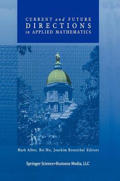 portada current and future directions in applied mathematics (en Inglés)