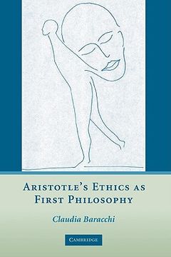 portada Aristotle's Ethics as First Philosophy Hardback (en Inglés)