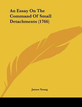 portada an essay on the command of small detachments (1766) (in English)