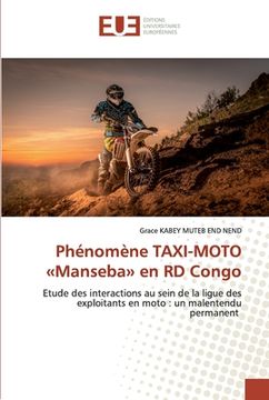 portada Phénomène TAXI-MOTO Manseba en RD Congo (en Francés)