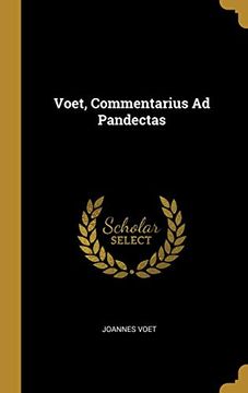 portada Voet, Commentarius ad Pandectas 