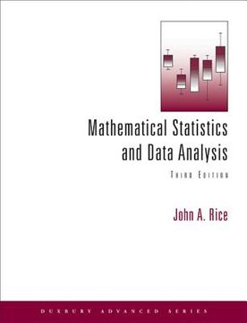 portada mathematical statistics and data analysis (en Inglés)