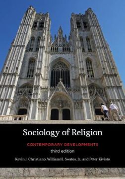 portada Sociology of Religion: Contemporary Developments (en Inglés)
