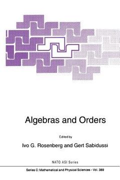 portada algebras and orders