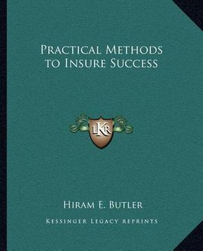 portada practical methods to insure success (in English)