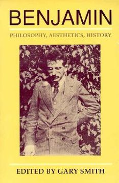 portada benjamin: philosophy, aesthetics, history (in English)