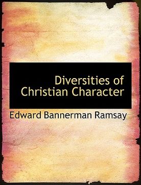 portada diversities of christian character (large print edition)