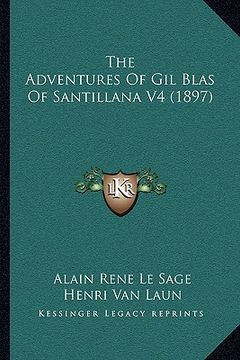 portada the adventures of gil blas of santillana v4 (1897) (en Inglés)