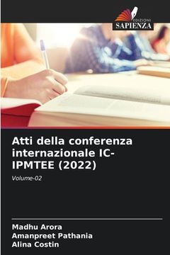 portada Atti della conferenza internazionale IC-IPMTEE (2022) (en Italiano)