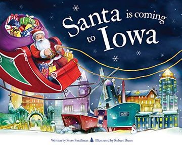 portada Santa is Coming to Iowa (en Inglés)