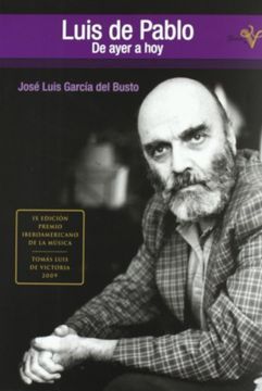 portada Luis de Pablo: De Ayer a hoy (Cd-Rom) (in Spanish)
