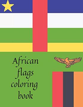 portada African Flags Coloring Book (en Inglés)