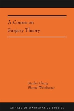 portada A Course on Surgery Theory: (Ams-211) (en Inglés)