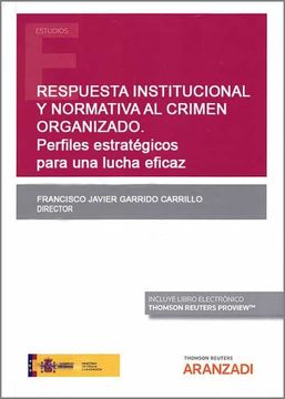 portada Respuesta Institucional y Normativa al Crimen Organizado