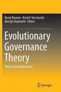 portada Evolutionary Governance Theory: Theory and Applications (en Inglés)