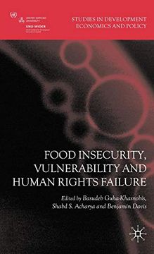 portada Food Insecurity, Vulnerability and Human Rights Failure (Studies in Development Economics and Policy) (en Inglés)