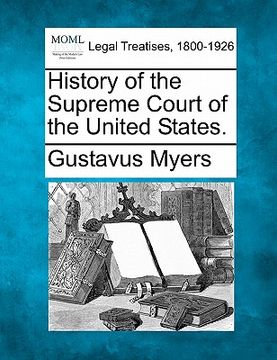 portada history of the supreme court of the united states.
