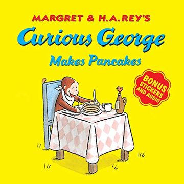 portada Curious George Makes Pancakes (With Bonus Stickers and Audio) (en Inglés)
