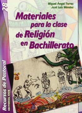 portada Materiales Para la Clase de Religion en Bachillerato