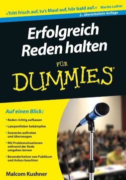 portada Erfolgreich Reden Halten für Dummies. (en Alemán)