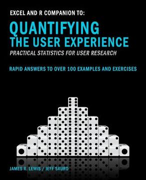 portada excel and r companion to quantifying the user experience (en Inglés)