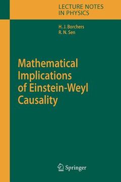 portada mathematical implications of einstein-weyl causality (in English)