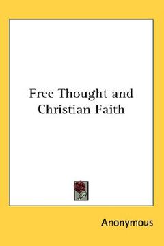 portada free thought and christian faith