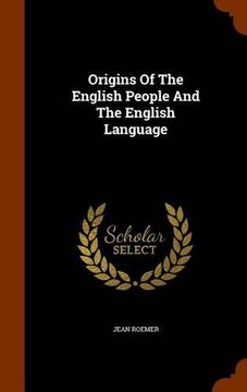 portada Origins Of The English People And The English Language