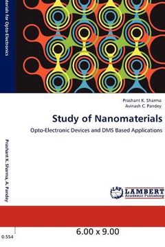 portada study of nanomaterials (en Inglés)