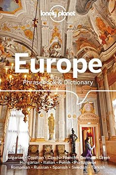 portada Lonely Planet Europe Phras & Dictionary (in English)
