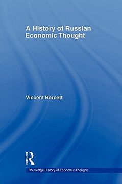 portada a history of russian economic thought (en Inglés)
