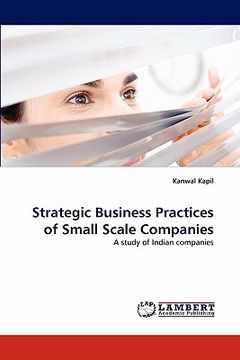 portada strategic business practices of small scale companies (en Inglés)
