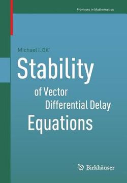 portada stability of vector differential delay equations (en Inglés)