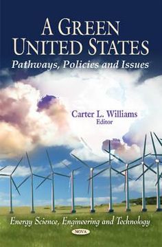 portada a green united states: pathways, policies, and issues (en Inglés)