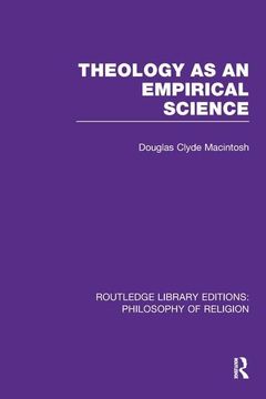 portada Theology as an Empirical Science (en Inglés)