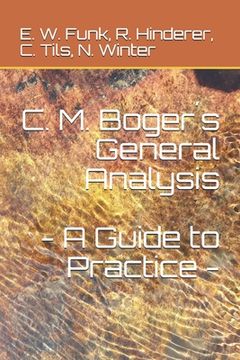 portada C. M. Boger´s General Analysis - A Guide to Practice - 